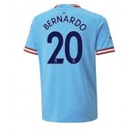 Manchester City Bernardo Silva #20 Hjemmebanetrøje 2022-23 Kortærmet